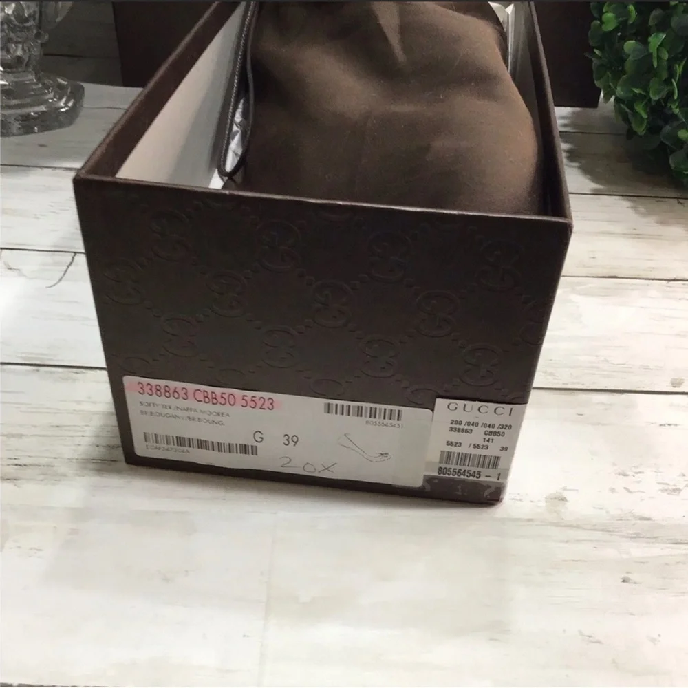 Gucci Suede Pretty Pink Flats size 39 - Picture 6 of 6